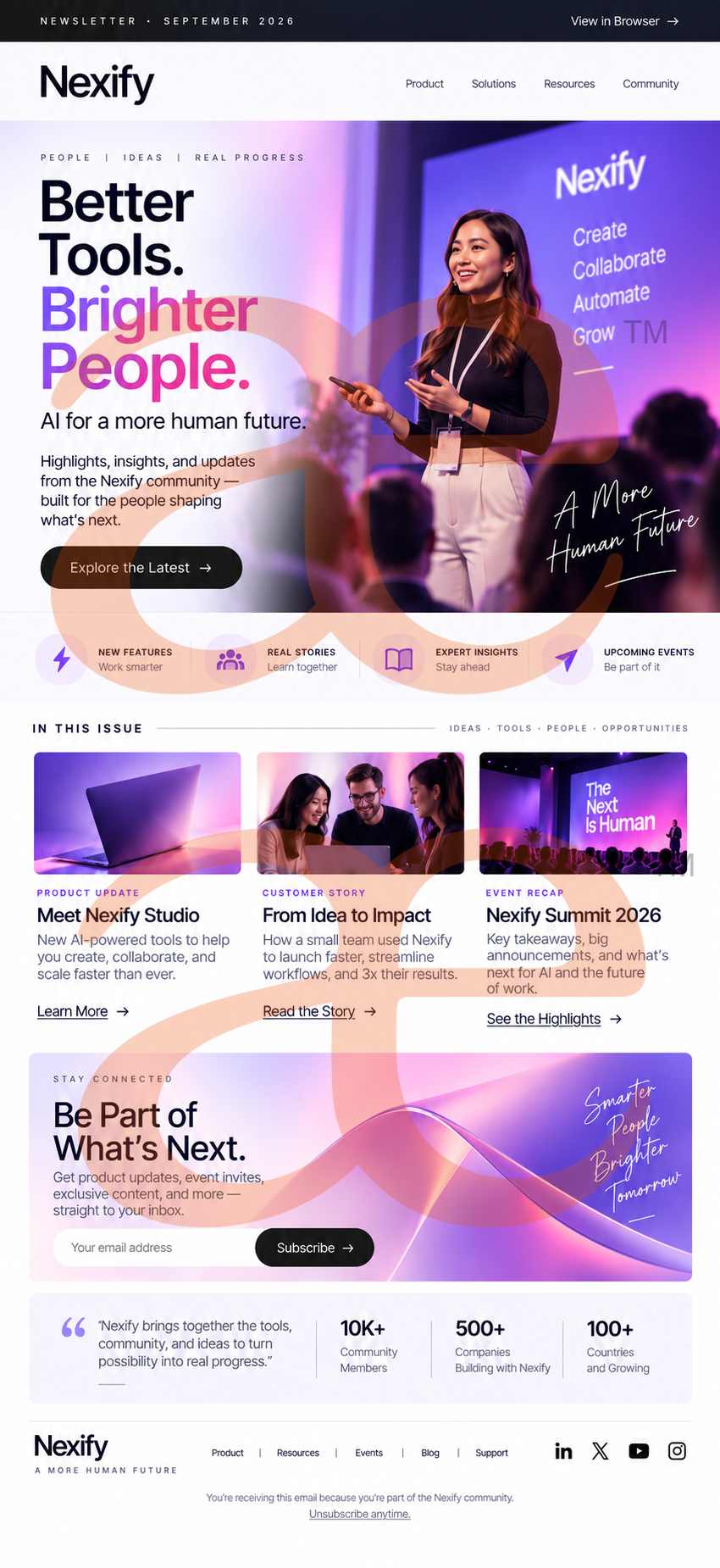 Preview image for SaaS Email Campaign