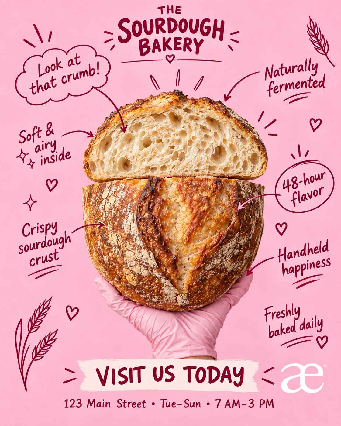 Bread Explain advertising creative