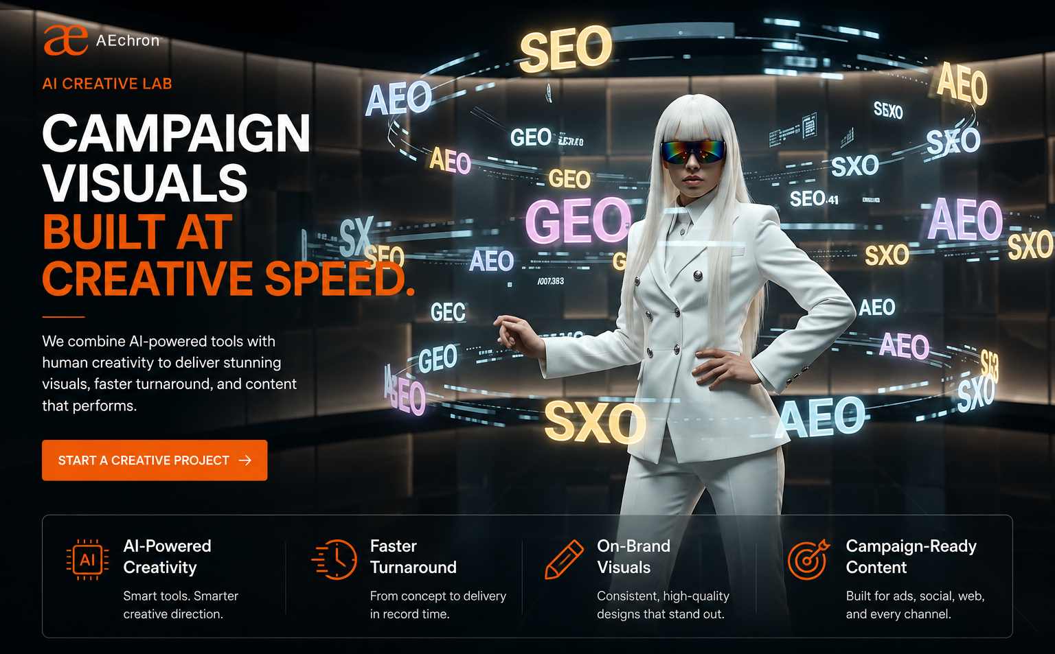 Campaign Visuals advertising creative