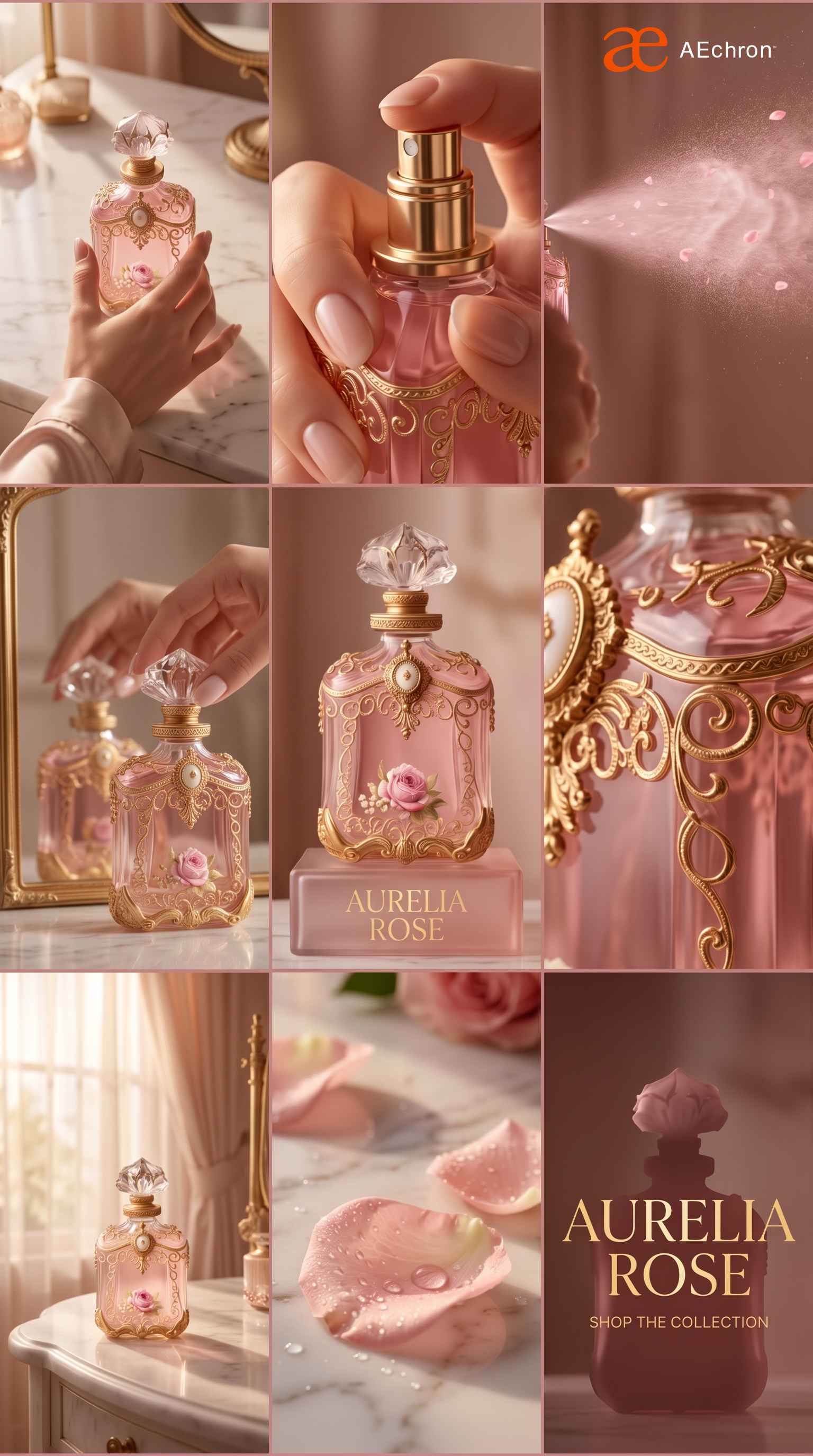 Perfumebottle advertising creative