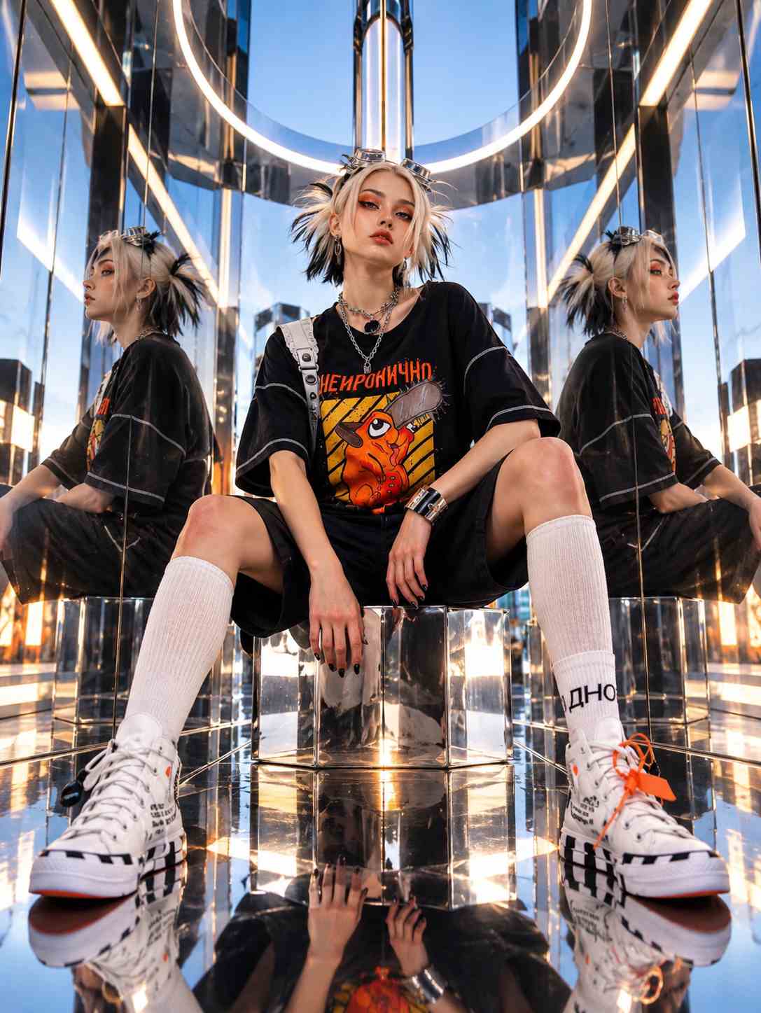 Symmetryshot advertising creative