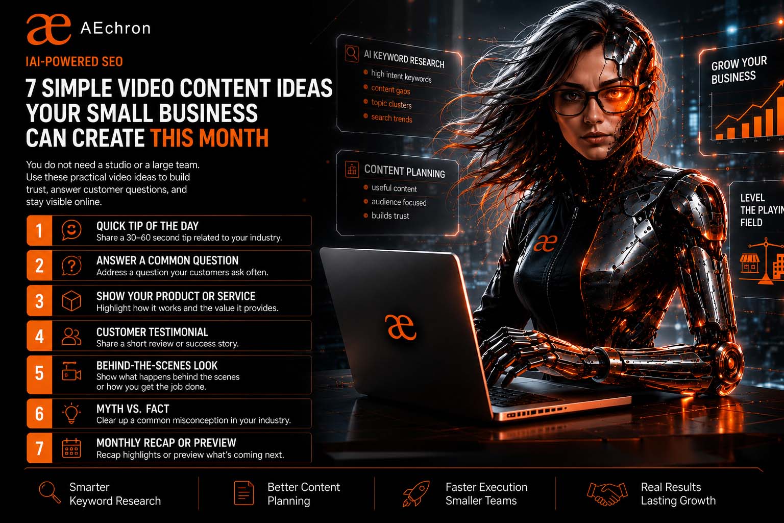 Simple Video Content Ideas for Small Businesses